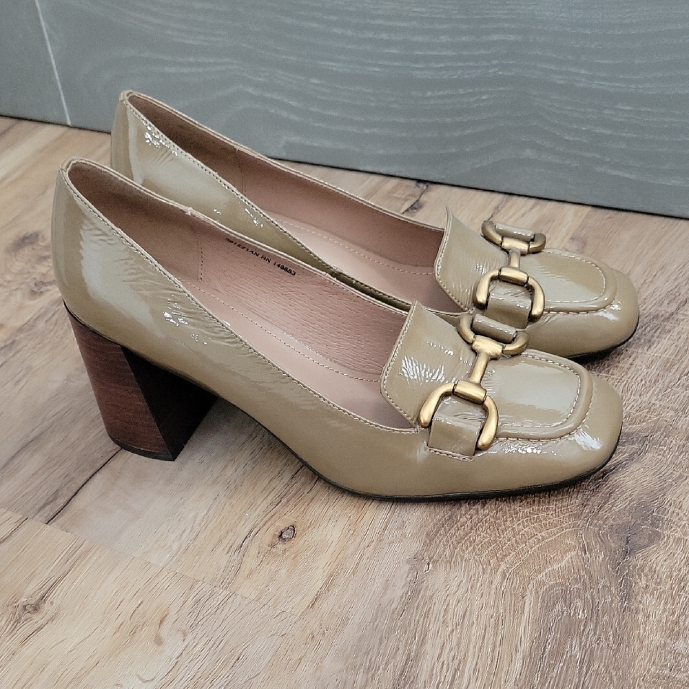 Bibi Lou Patent Leather Heels, Sz40